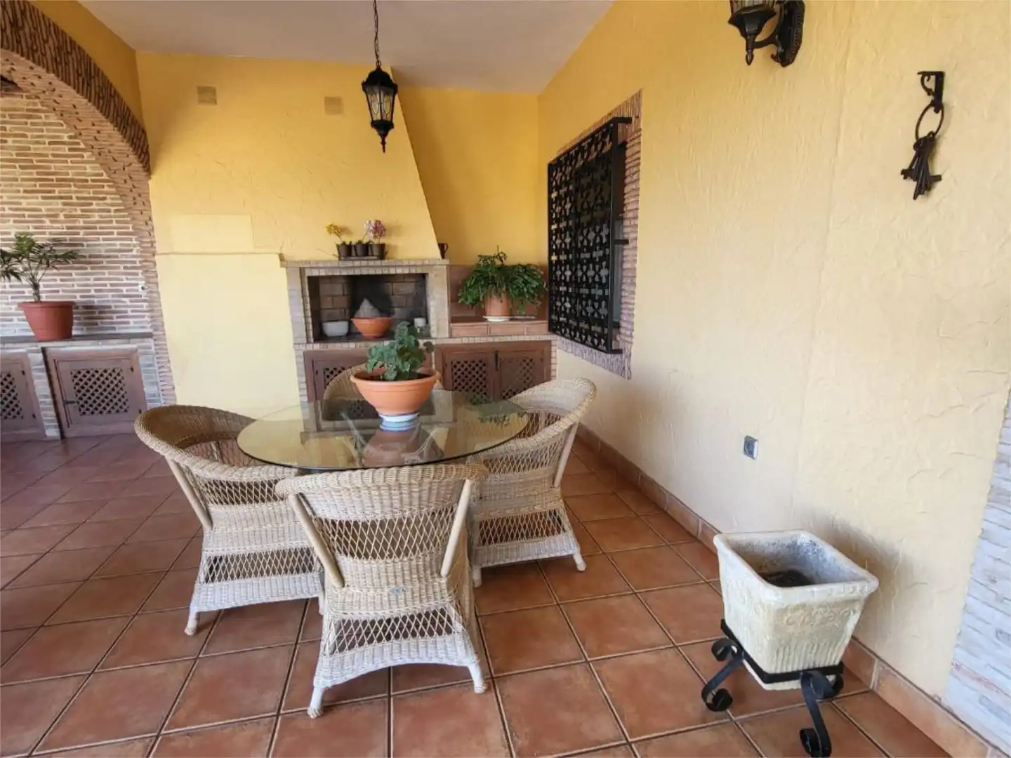 Terrasse von Country house zum Verkauf in Bigastro mit Klimaanlage, Terrasse und Schwimmbad