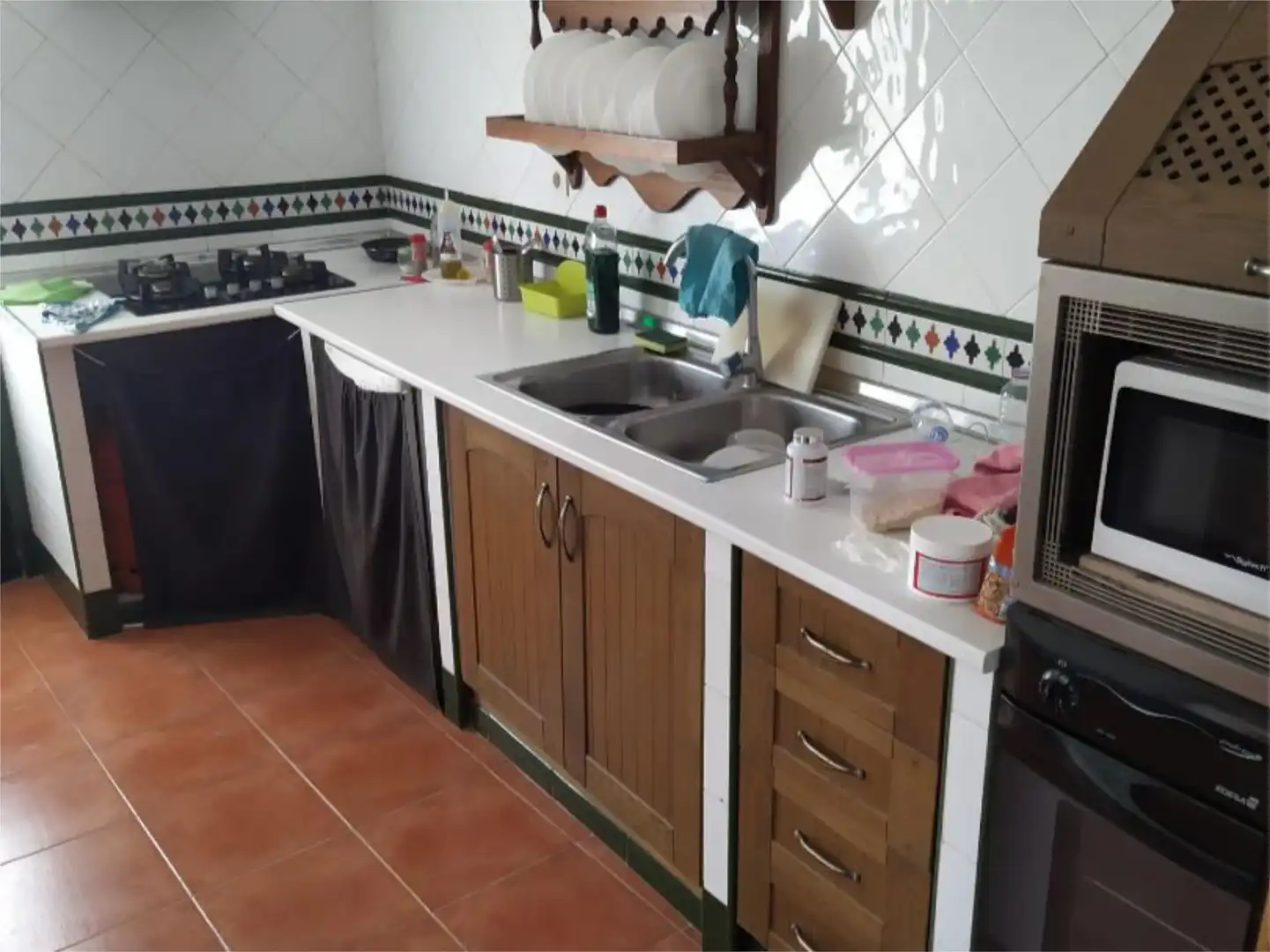Casa o chalet en venta en Baza Cocina de Casa o chalet en venta en Baza con Aire acondicionado, Calefacción y Jardín privado