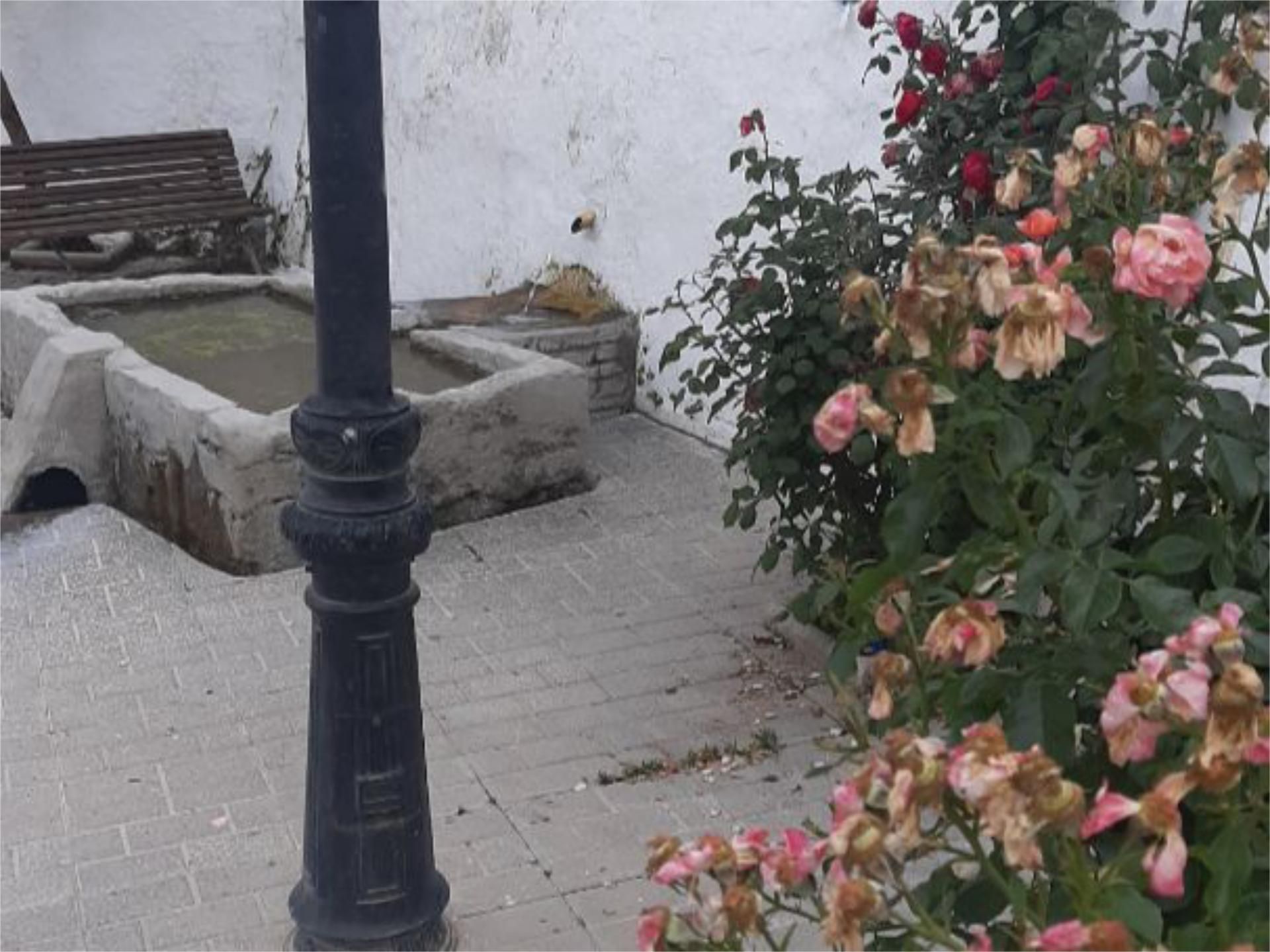 Vista exterior de Casa adosada en venda en Zújar amb Balcó