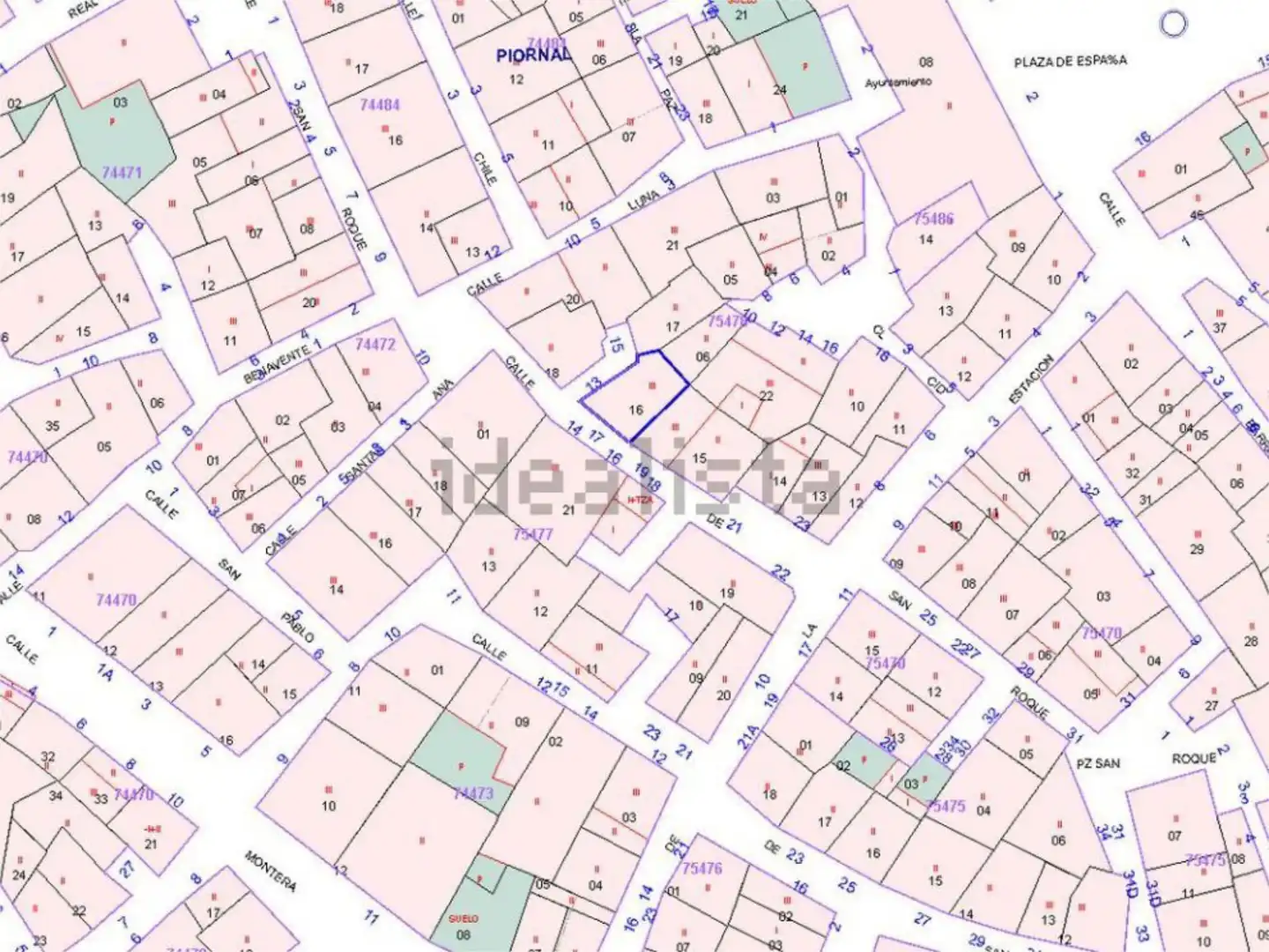 Casa adosada en venta en Calle San Roque, 17, Piornal Casa adosada en venta en Piornal con Balcón