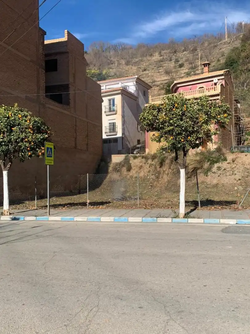 Exterior view of Constructible Land for sale in Lanjarón