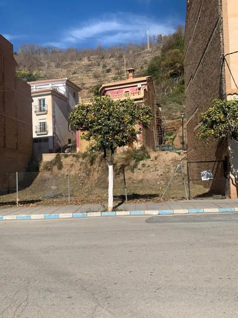 Exterior view of Constructible Land for sale in Lanjarón