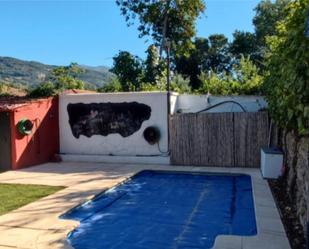 Swimming pool of House or chalet for sale in Plasencia  with Air Conditioner, Terrace and Swimming Pool