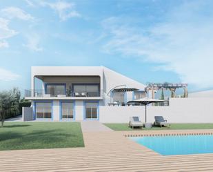 Exterior view of House or chalet for sale in Estepona  with Terrace, Swimming Pool and Balcony