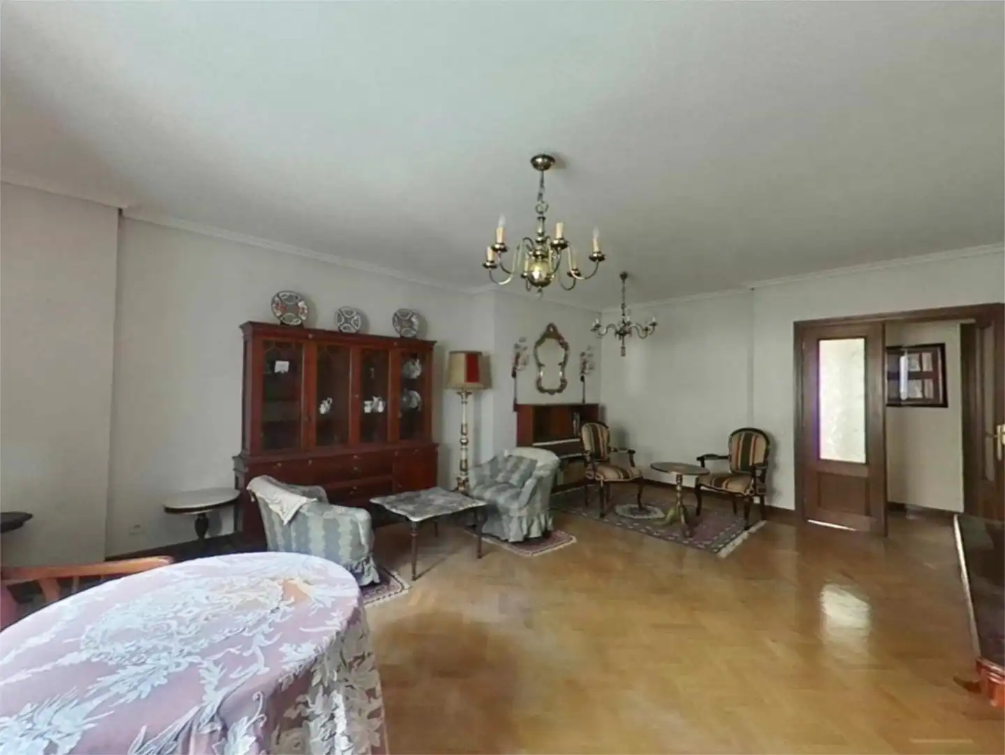 Dining room of Flat for sale in Zamora Capital   with Heating, Parquet flooring and Storage room