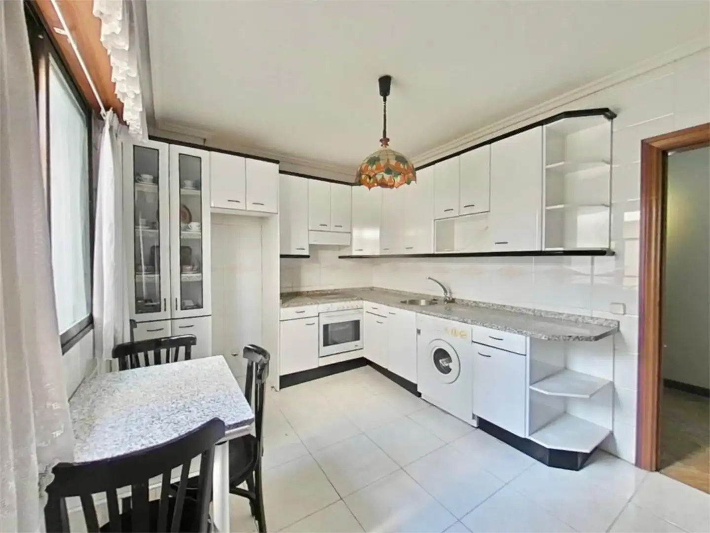 Kitchen of Flat for sale in Zamora Capital   with Heating, Parquet flooring and Storage room