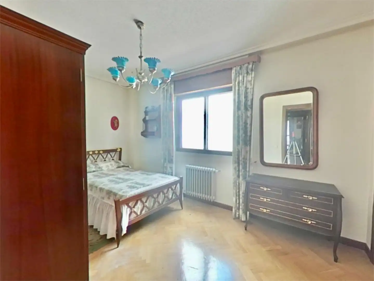 Bedroom of Flat for sale in Zamora Capital   with Heating, Parquet flooring and Storage room