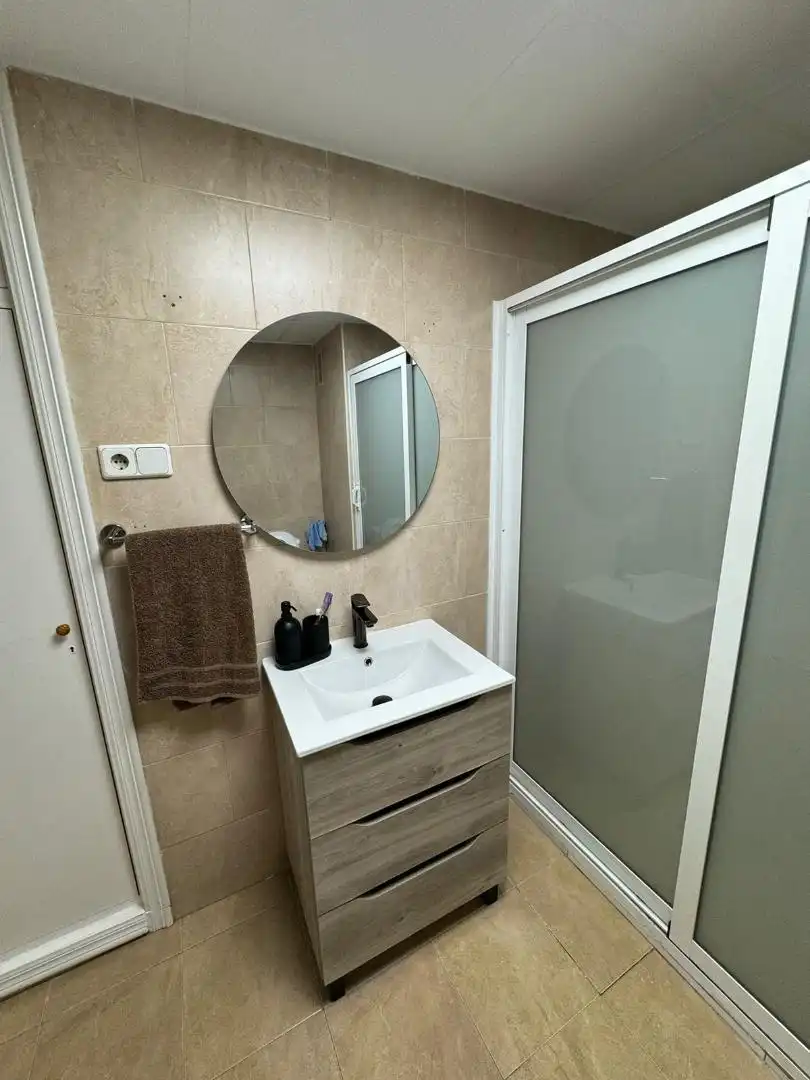 Flat for sale in Calle Santa Lucía, 1, San Andrés - San Antolín Bathroom of Flat for sale in Murcia Capital with Air Conditioner and Balcony