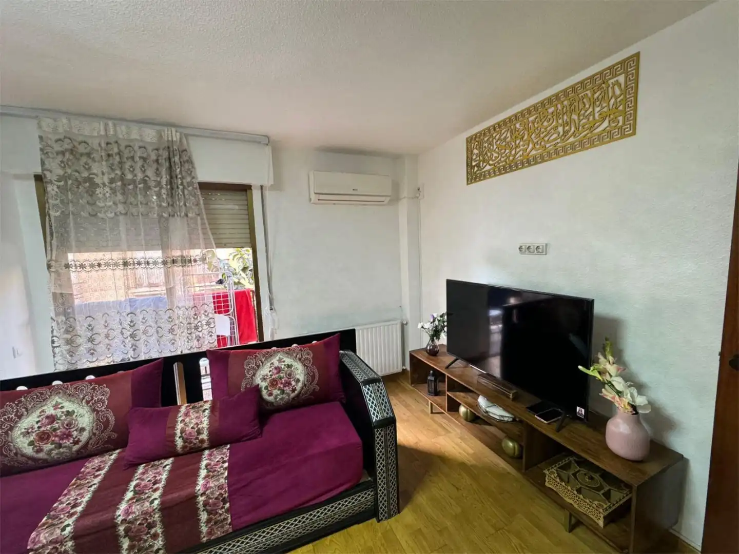 Flat for sale in Calle Santa Lucía, 1, San Andrés - San Antolín Living room of Flat for sale in Murcia Capital with Air Conditioner and Balcony