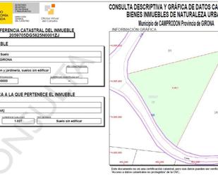 Land for sale in Camprodon