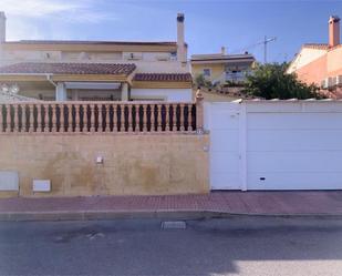 Exterior view of Single-family semi-detached for sale in Mutxamel  with Air Conditioner, Terrace and Swimming Pool