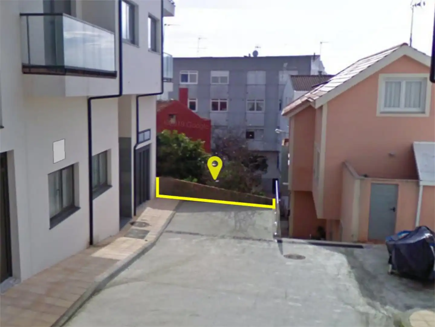 Vista exterior de Terreno en venta en Ponteceso