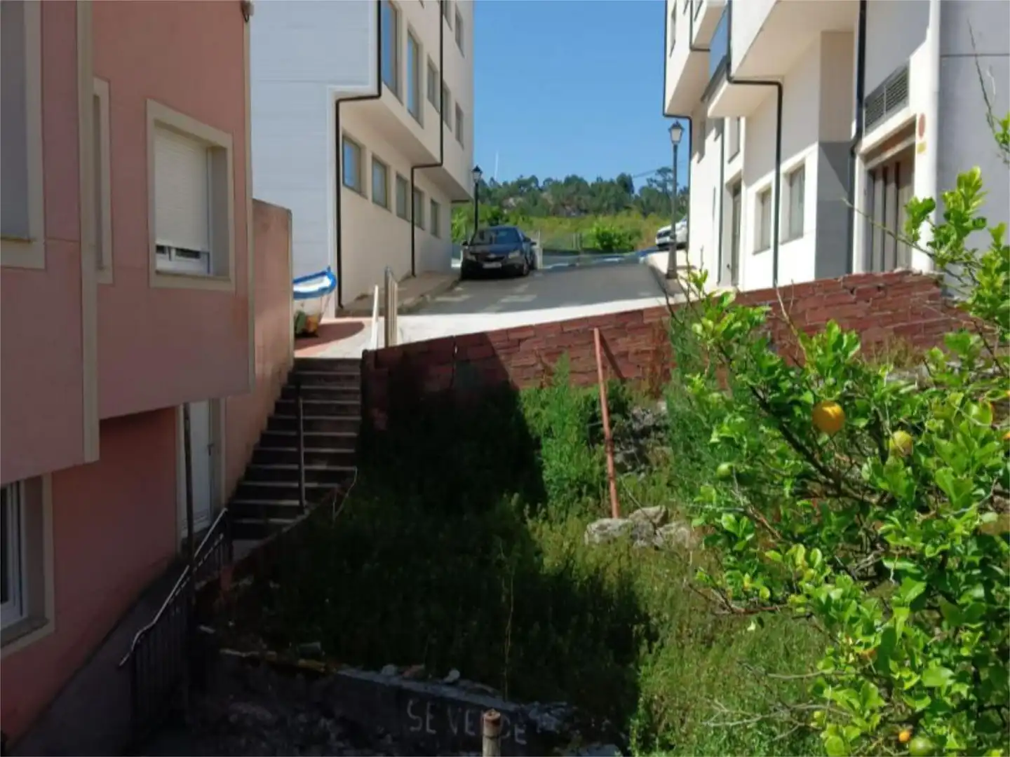 Vista exterior de Terreno en venta en Ponteceso