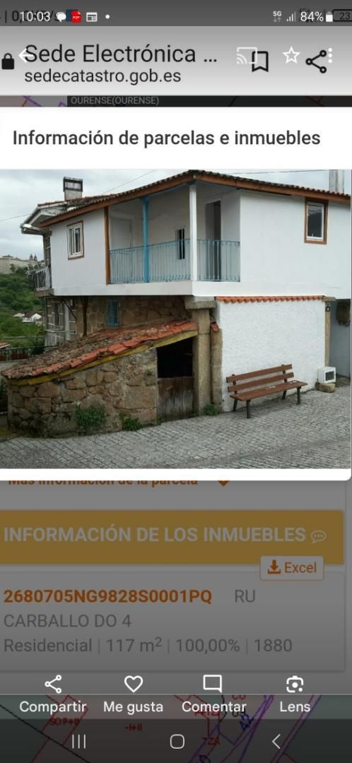 Exterior view of Single-family semi-detached for sale in Ourense Capital   with Terrace and Storage room
