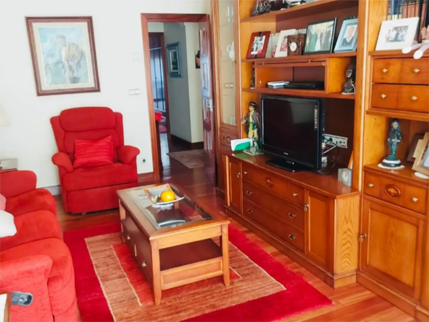 Sala d'estar de Pis en venda en Soraluze / Plasencia de las Armas amb Balcó