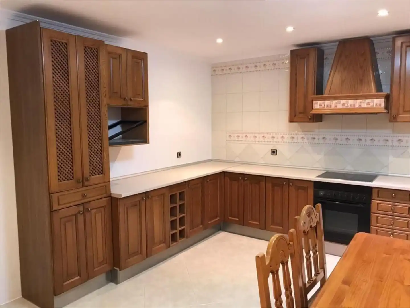 Cocina de Casa o chalet de alquiler en Fuente El Saz de Jarama con Calefacción, Jardín privado y Parquet