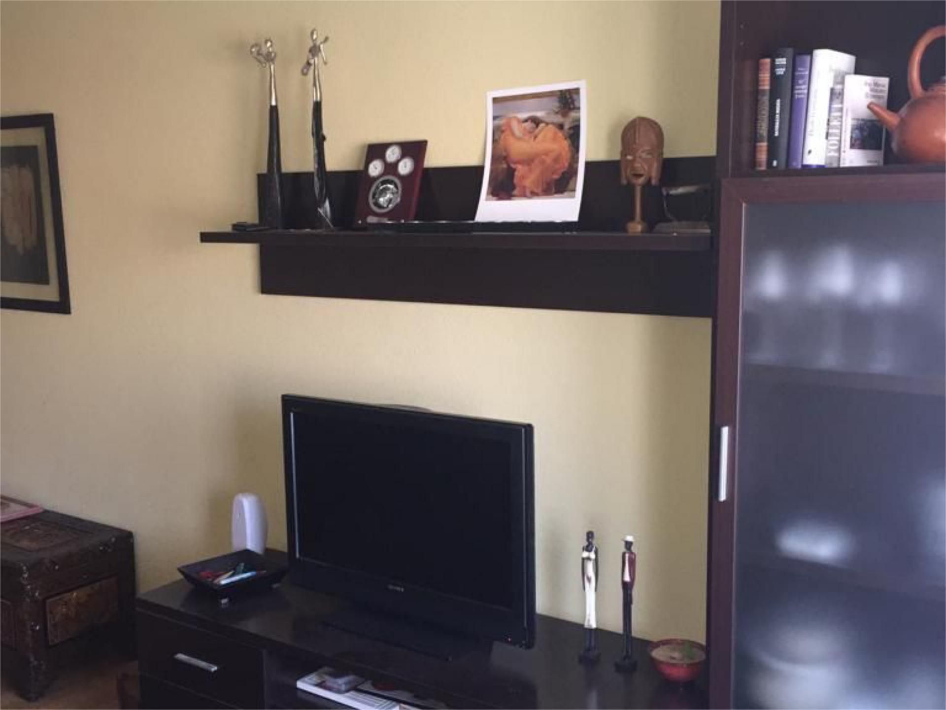 Wohnzimmer von Wohnung zum Verkauf in Riaza mit Heizung, Parkett und Terrasse