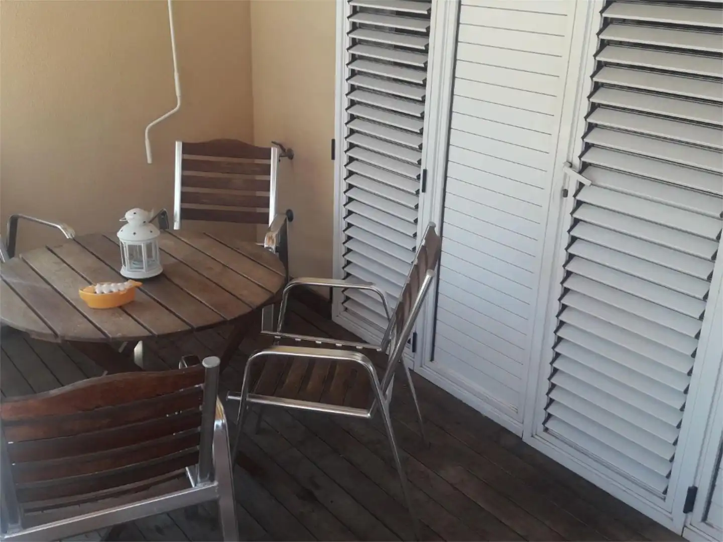 Wohnung zum Verkauf in Calle San Raimundo, 76, Santiago de la Ribera Terrasse von Wohnung zum Verkauf in San Javier mit Klimaanlage, Privatgarten und Parkett