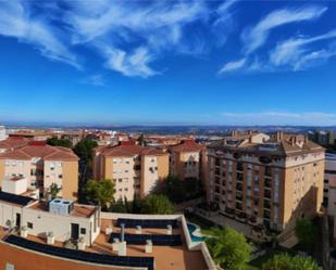 Exterior view of Duplex for sale in  Jaén Capital  with Air Conditioner, Terrace and Swimming Pool