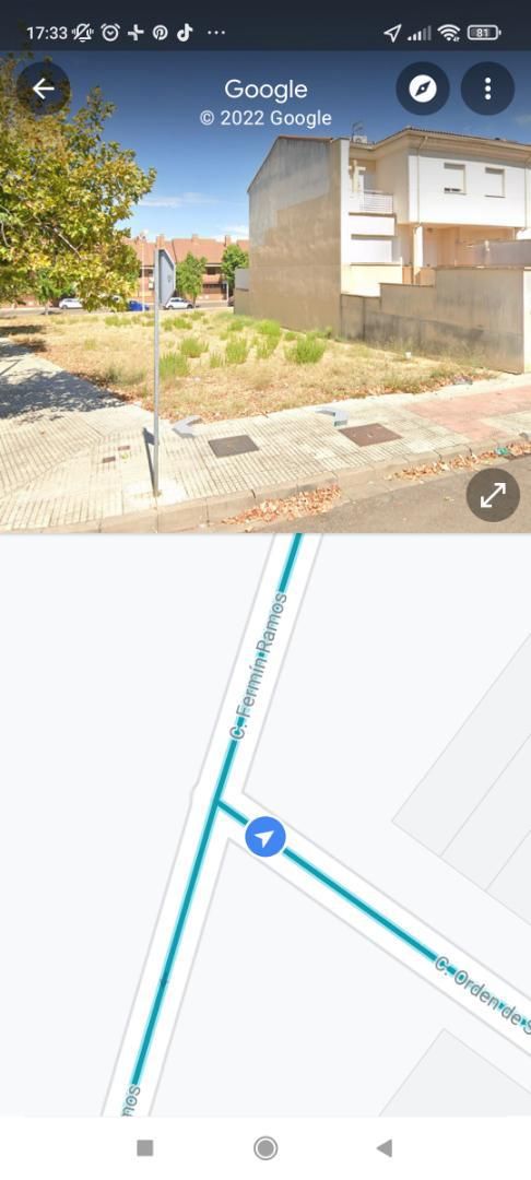 Vista exterior de Urbanitzable en venda en Mérida