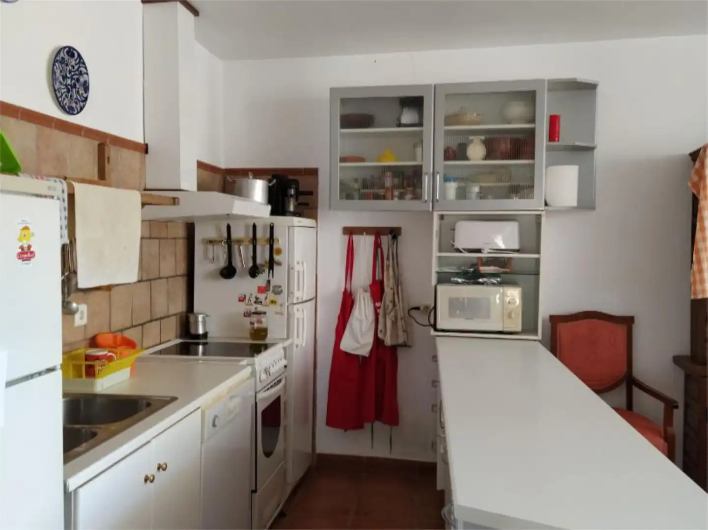 Cuina de Pis en venda en Higuera de Llerena amb Calefacció, Jardí privat i Moblat