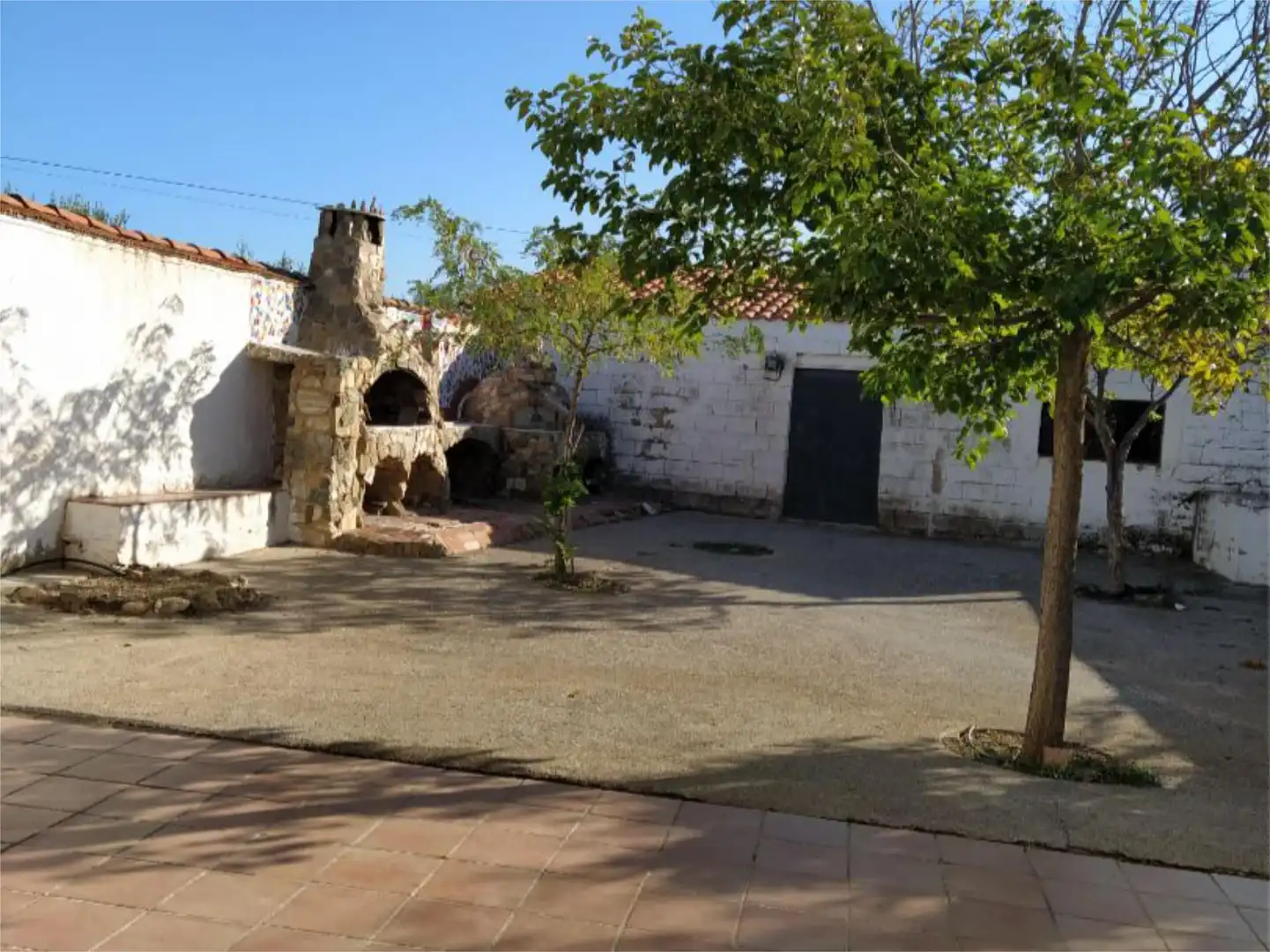Vista exterior de Pis en venda en Higuera de Llerena amb Calefacció, Jardí privat i Moblat