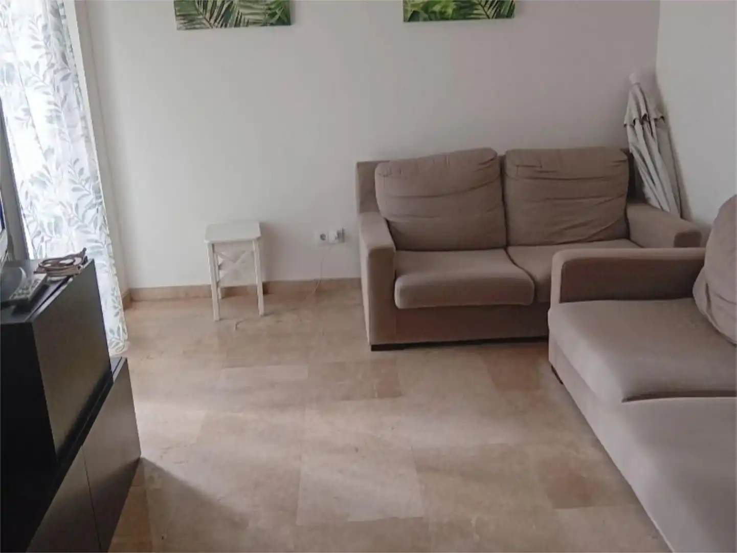 Wohnzimmer von Wohnung zur Miete in Sotogrande mit Klimaanlage, Heizung und Terrasse