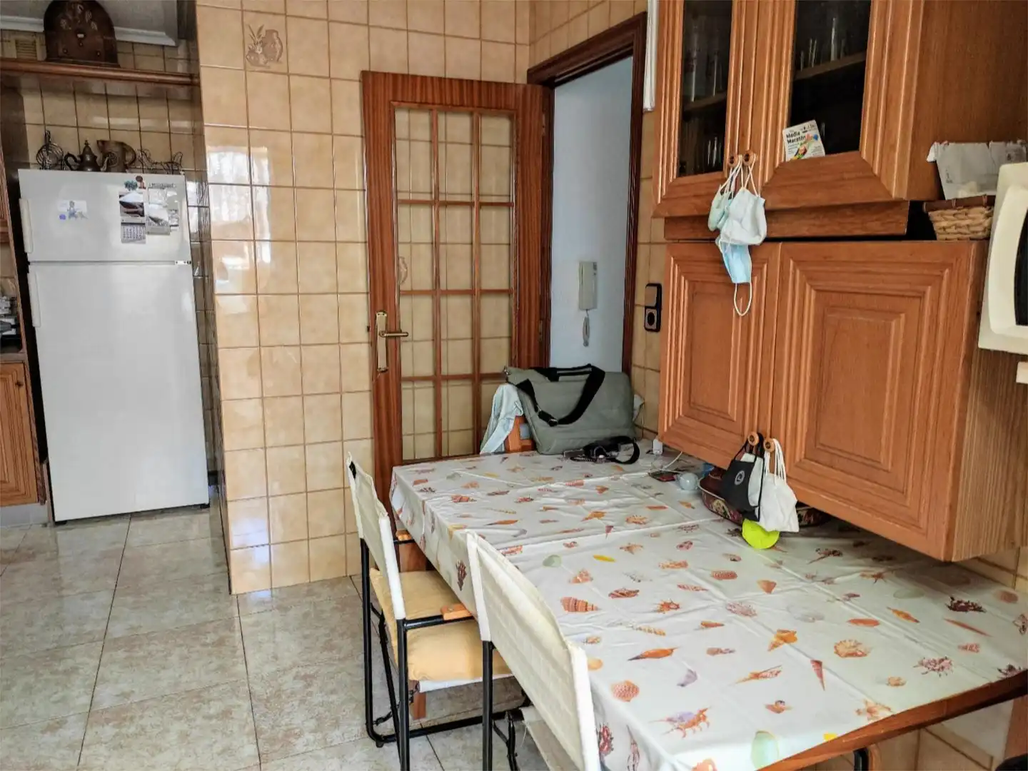 Room in Carril de la Torre, 18, Puente Tocinos Kitchen of Flat for share in Murcia with Private garden and Furnished