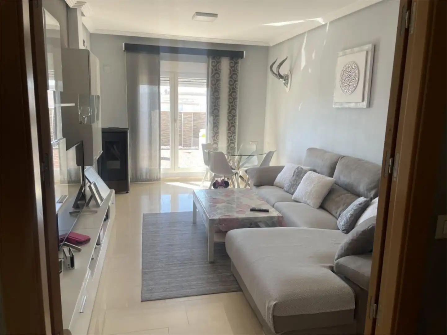Sala de estar de Ático en venta en Calasparra con Aire acondicionado, Calefacción y Terraza