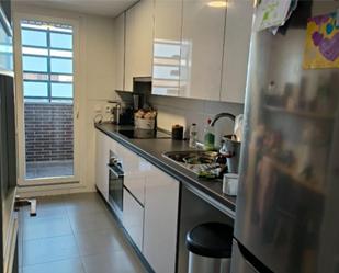 Kitchen of Flat for sale in  Madrid Capital  with Air Conditioner, Heating and Private garden