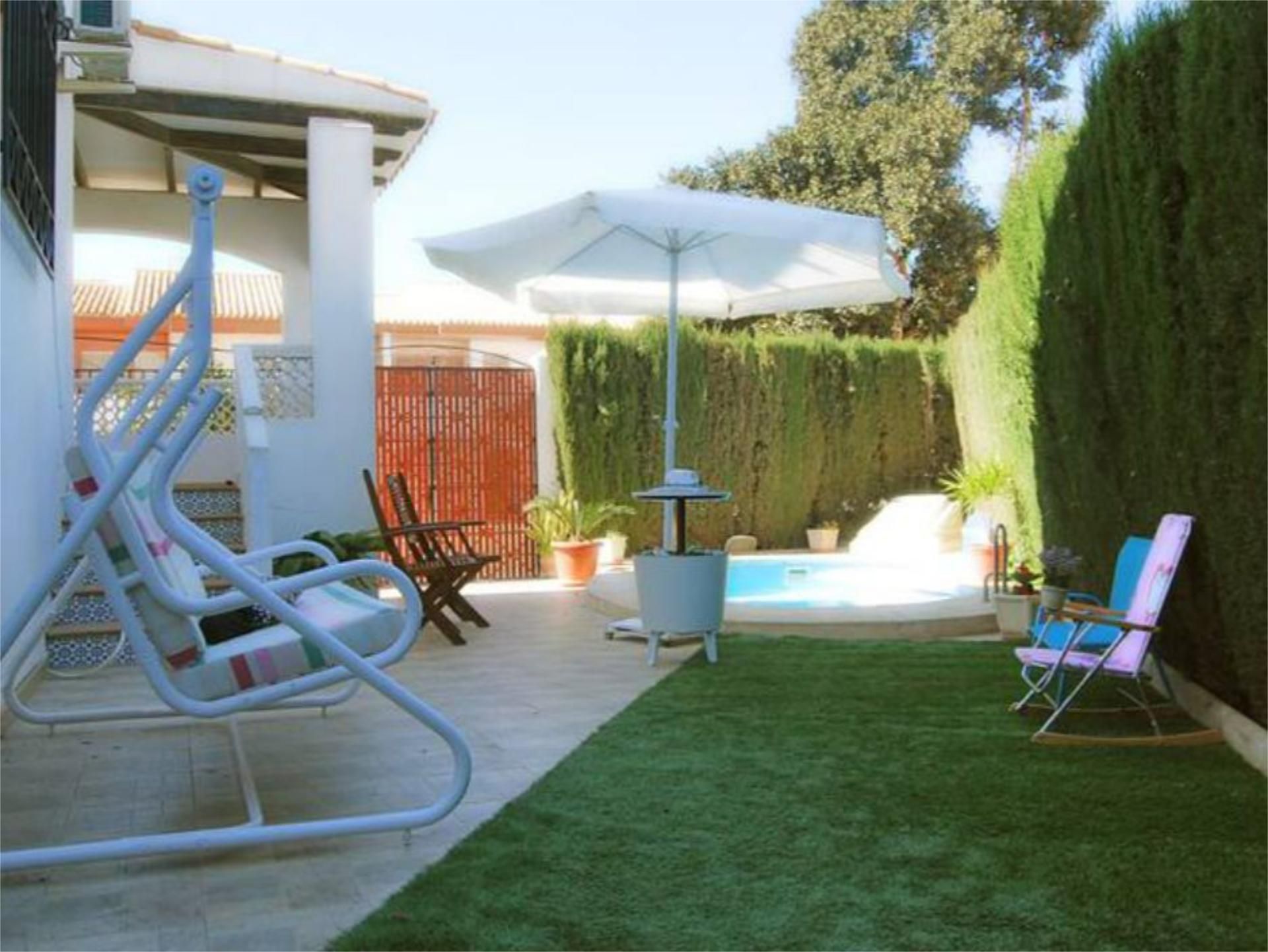 Garden of Single-family semi-detached for sale in Mazarrón  with Air Conditioner, Heating and Terrace