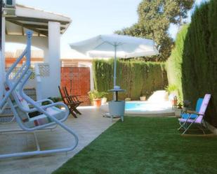 Garden of Single-family semi-detached for sale in Mazarrón  with Air Conditioner, Terrace and Swimming Pool