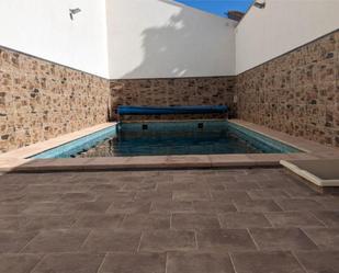 Swimming pool of Single-family semi-detached for sale in Beneixama  with Air Conditioner, Terrace and Swimming Pool