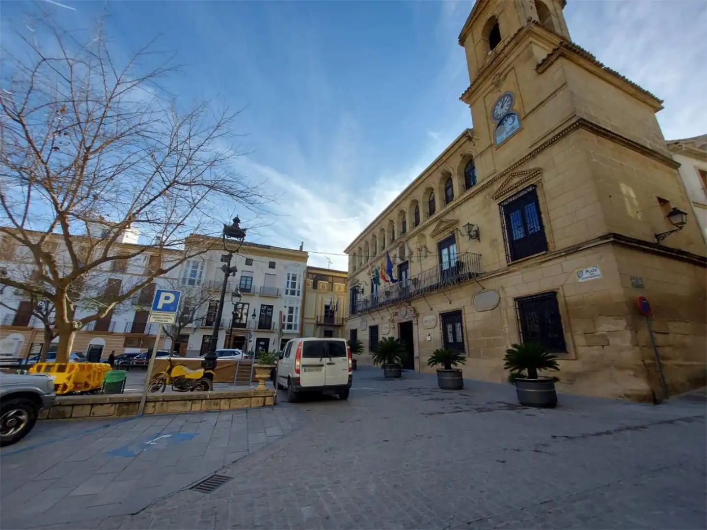 Vista exterior de Local de alquiler en Alcalá la Real