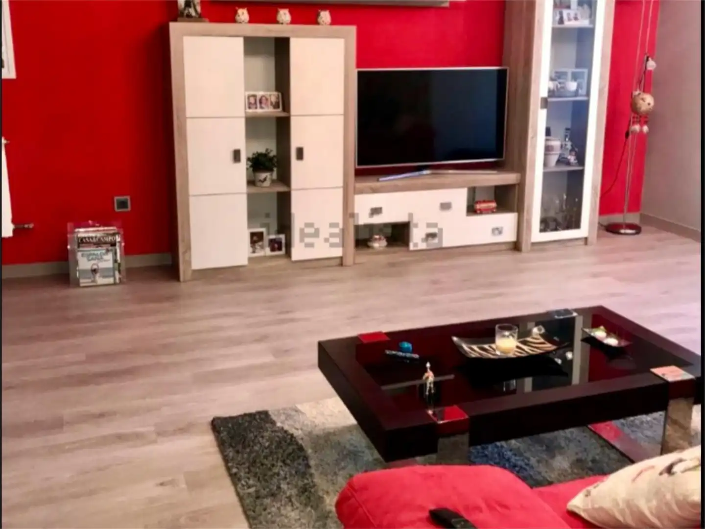 Sala de estar de Piso en venta en León Capital  con Calefacción, Parquet y Terraza