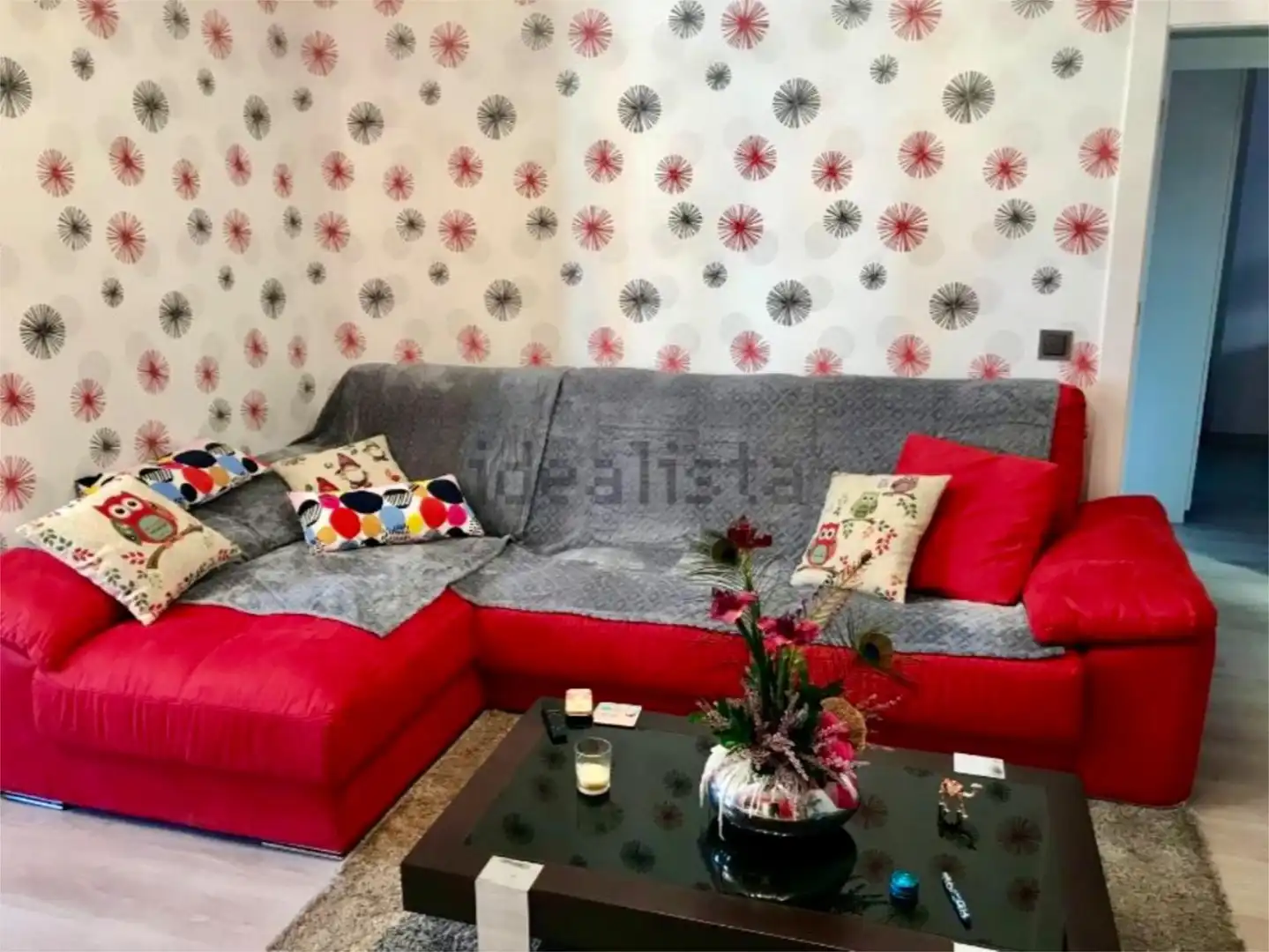 Sala de estar de Piso en venta en León Capital  con Calefacción, Parquet y Terraza