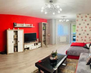 Living room of Flat for sale in León Capital   with Heating, Parquet flooring and Terrace