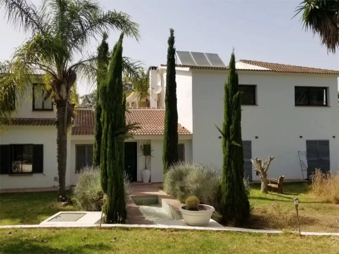 Jardí de Finca rústica en venda en Alhaurín El Grande amb Aire condicionat, Terrassa i Piscina