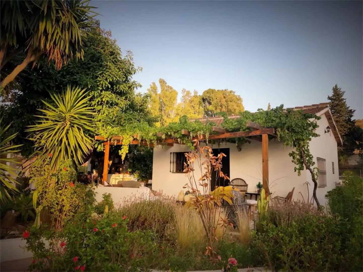 Jardí de Finca rústica en venda en Alhaurín El Grande amb Aire condicionat, Terrassa i Piscina