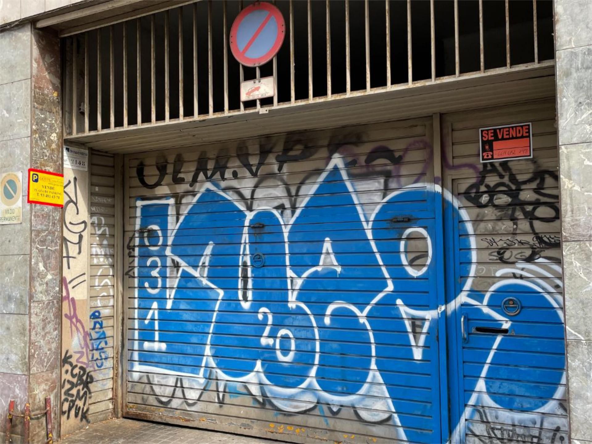 Exterior view of Garage for sale in  Barcelona Capital
