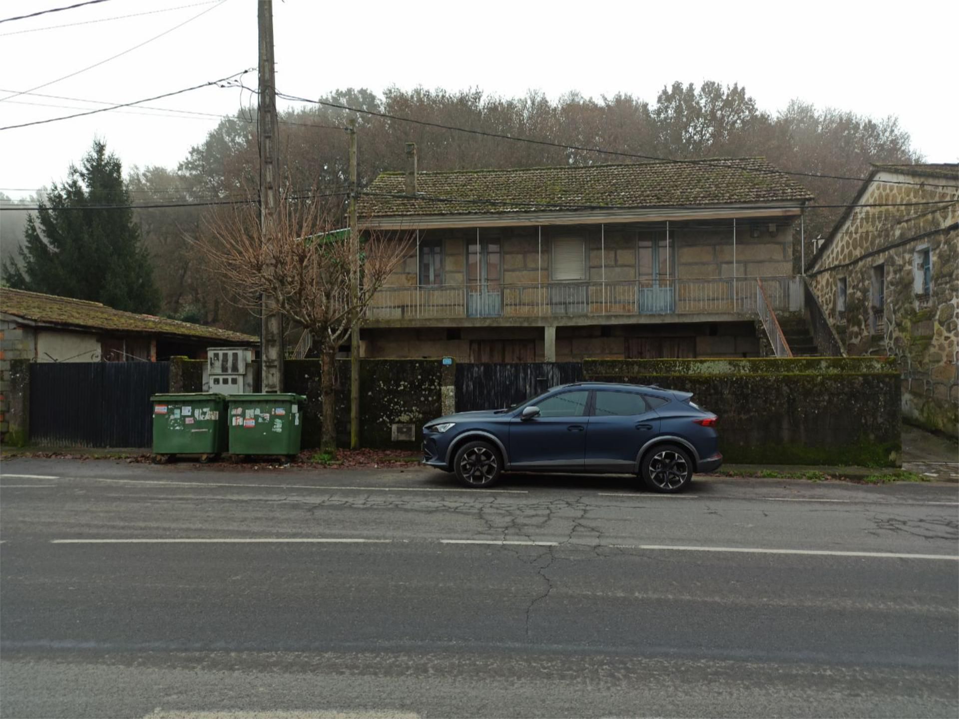 Exterior view of Country house for sale in A Merca    with Balcony