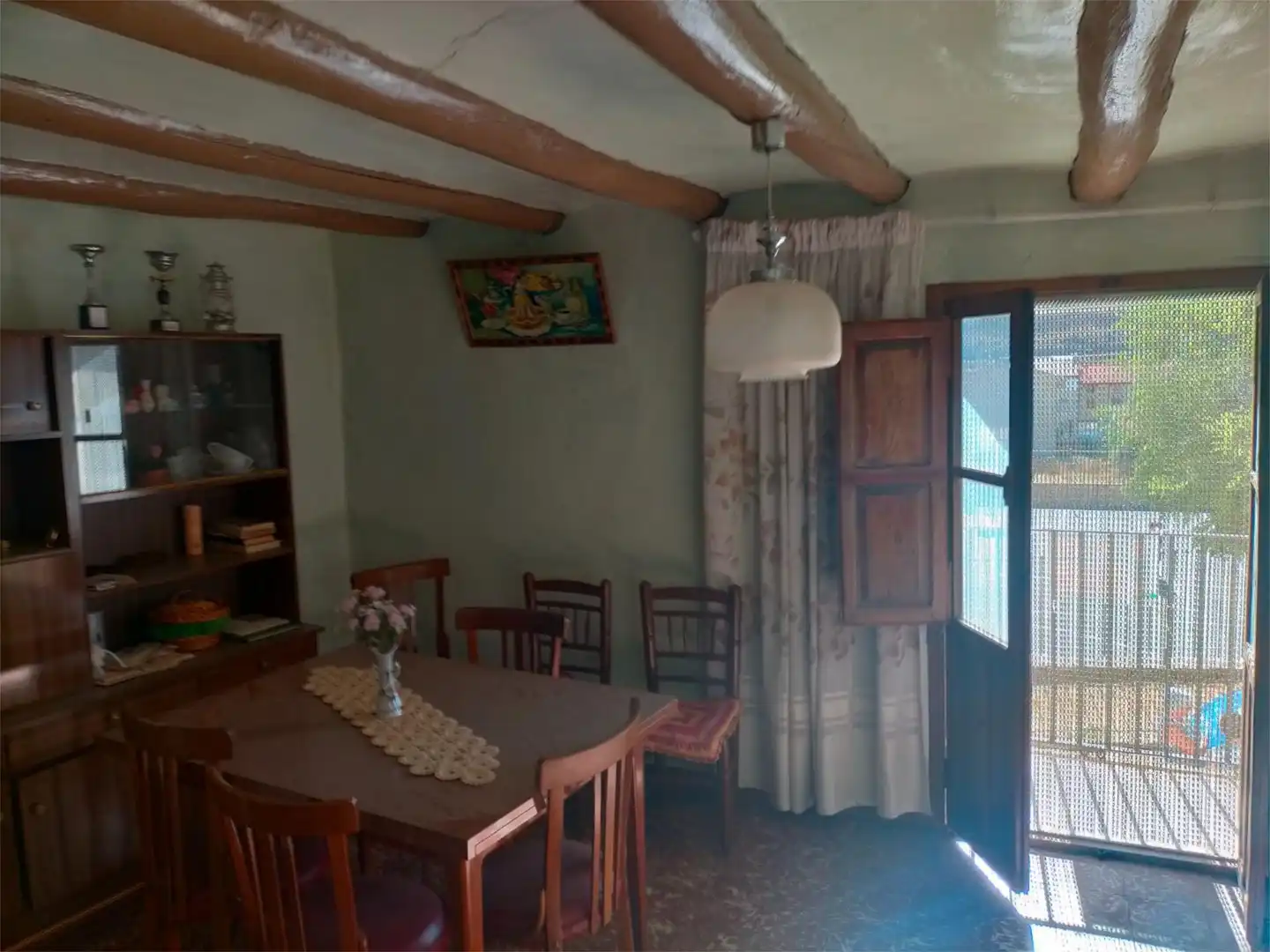 Menjador de Casa adosada en venda en Mosqueruela