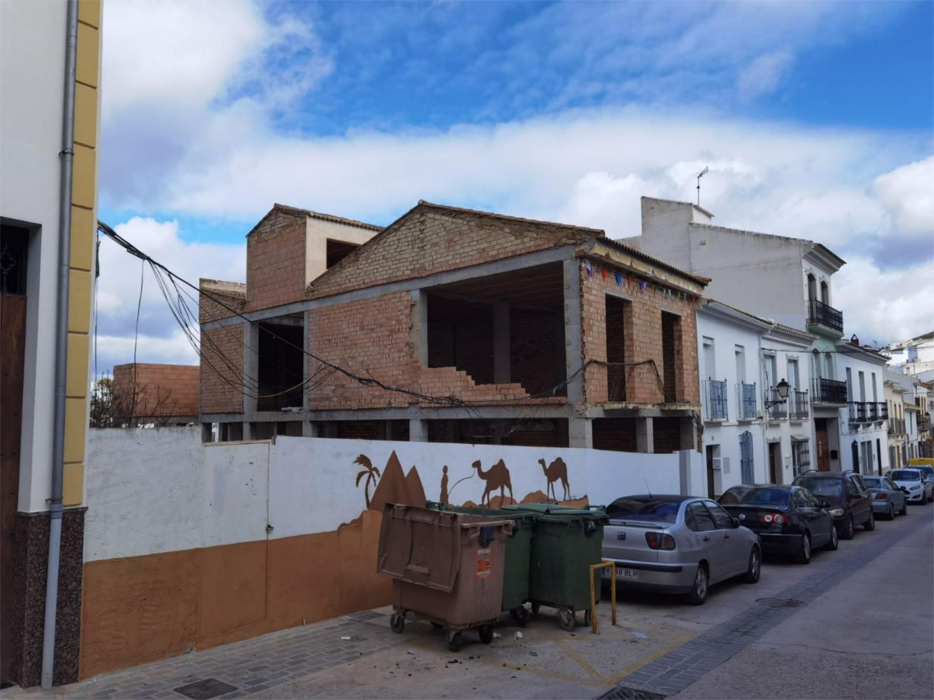 Vista exterior de Casa adosada en venda en Teba amb Terrassa