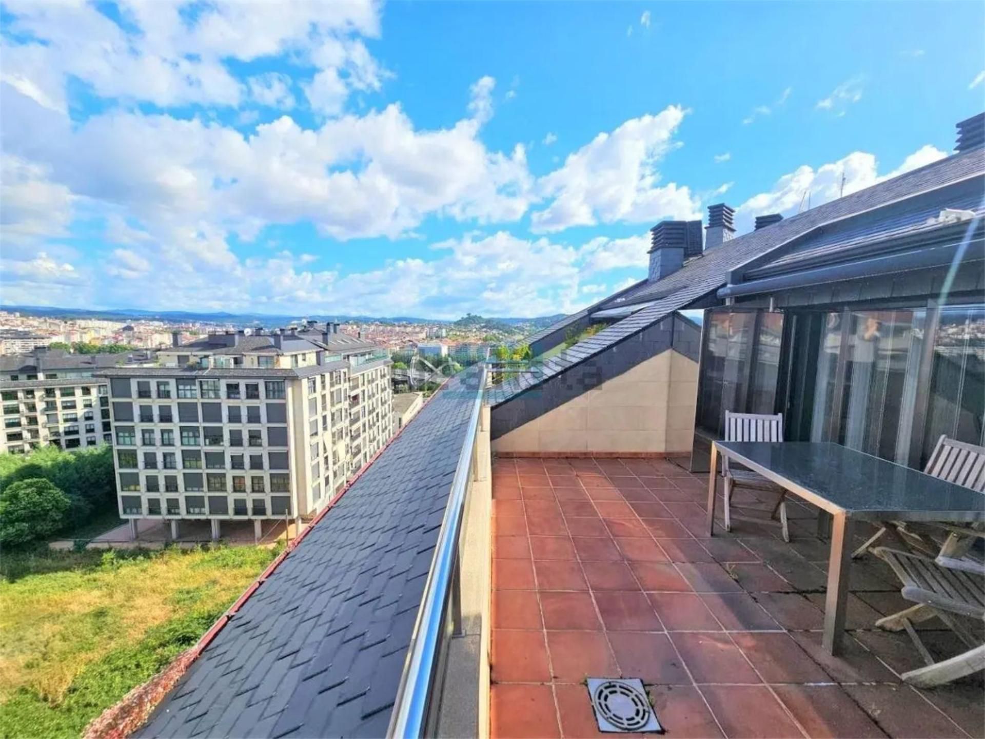 Terrace of Duplex for sale in Ourense Capital   with Air Conditioner, Terrace and Balcony