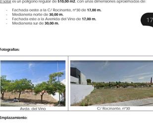 Land for sale in Valdepeñas