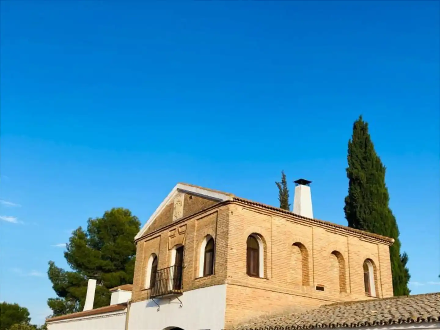 Vista exterior de Finca rústica en venda en La Puebla de Montalbán amb Jardí privat, Terrassa i Traster