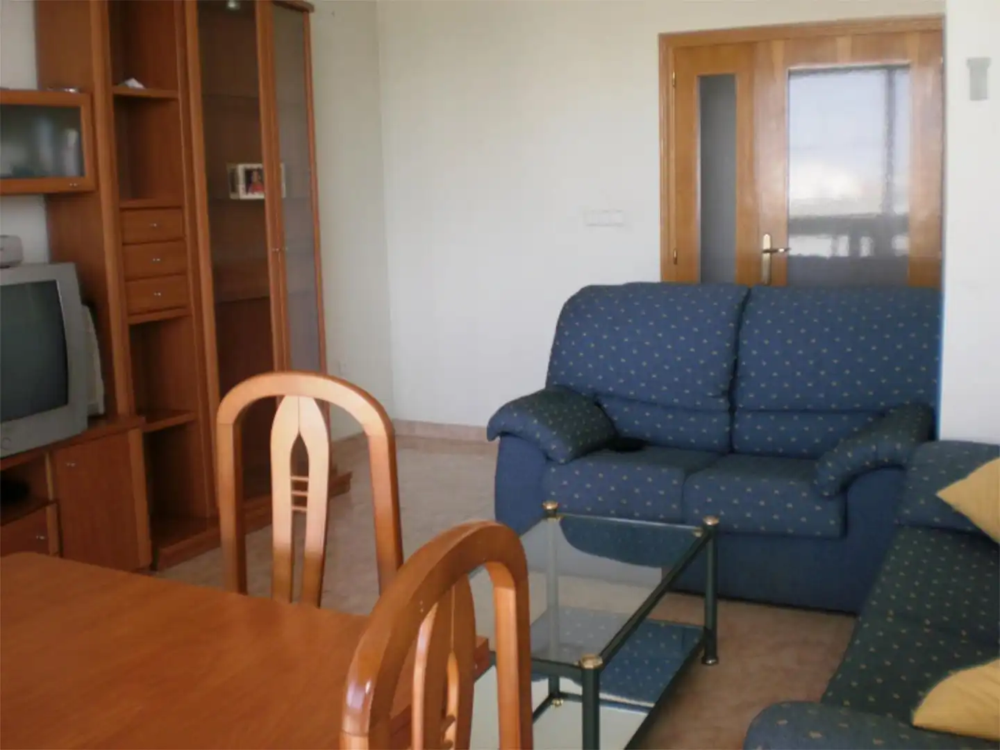 Wohnzimmer von Wohnung zur untervermieten in Murcia mit Klimaanlage, Heizung und Terrasse