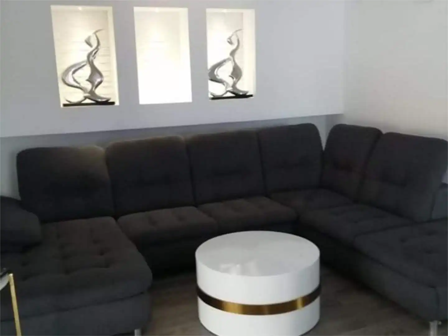 Flat for sale in Calle de la Baldriga, 8, Costa Norte Living room of Flat for sale in Vinaròs with Air Conditioner, Heating and Private garden