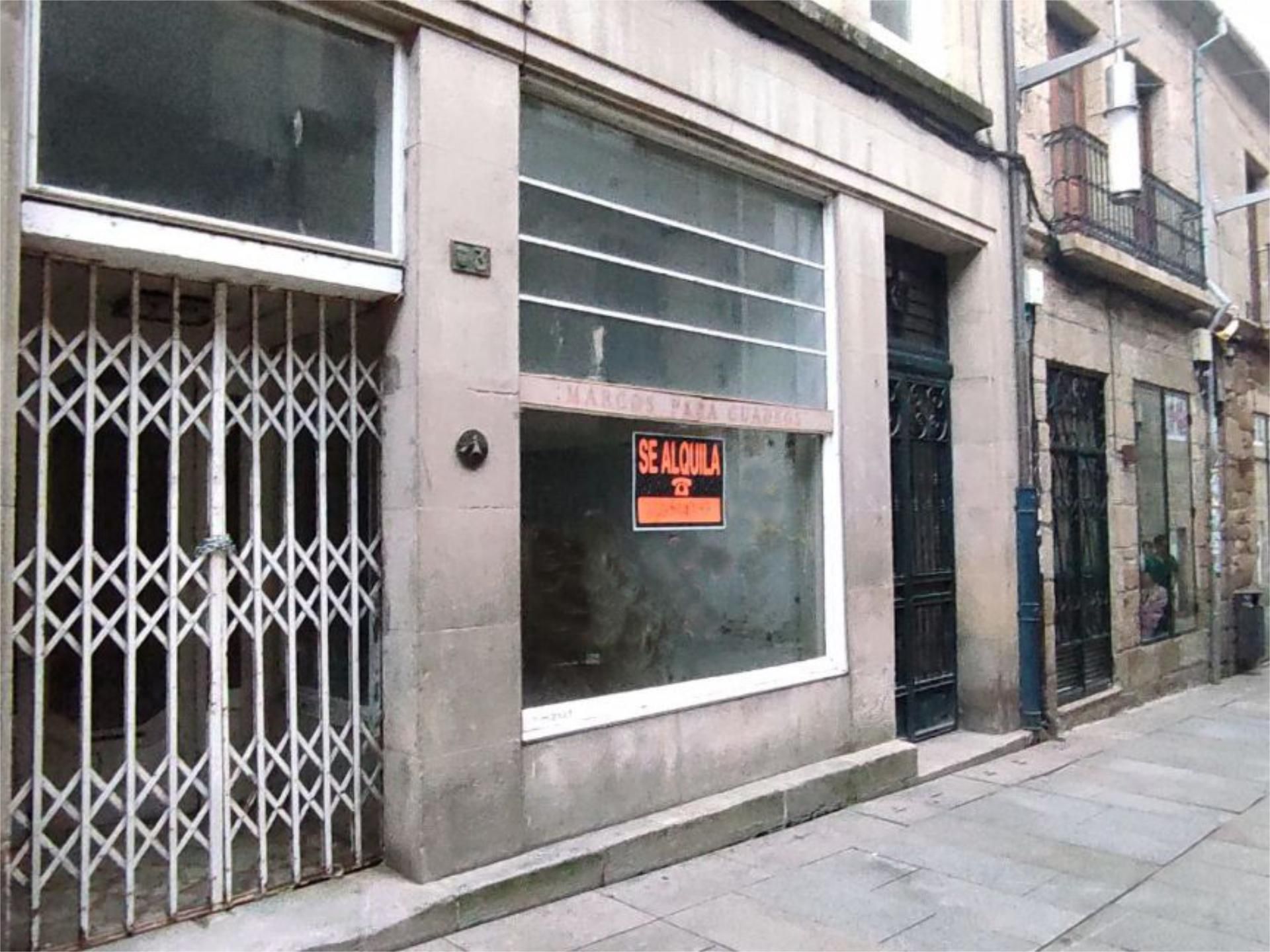 Vista exterior de Planta baixa de lloguer en Pontevedra Capital 