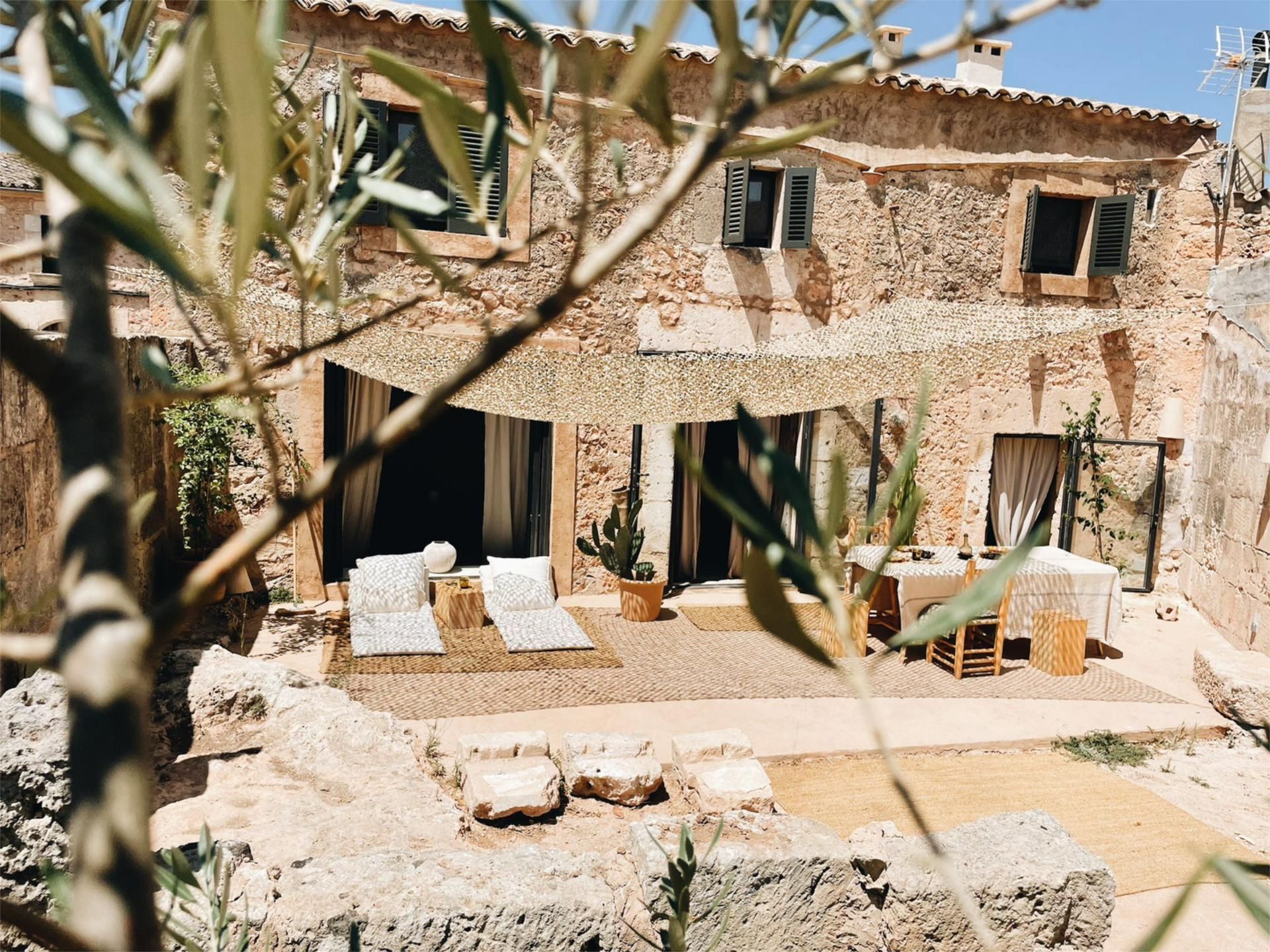 Exterior view of Flat for sale in Algaida  with Heating, Private garden and Terrace